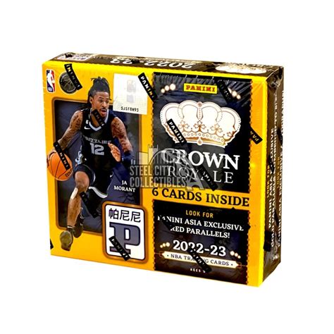 Panini Crown Royale Basketball Asia Tmall Box Steel City