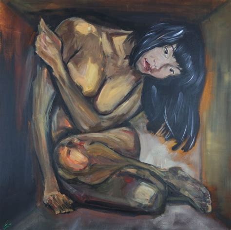 Nude In A Box Painting 686 Eraclis Artist Gallery Paintings