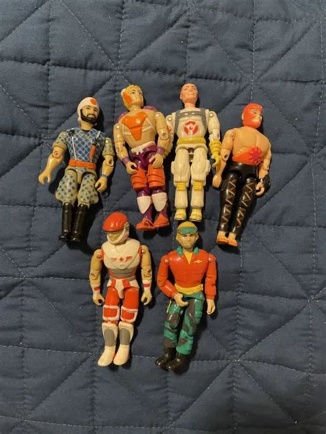 VINTAGE LANARD THE Corps 1980s GI Joe Style Action Figure Lot 17 20