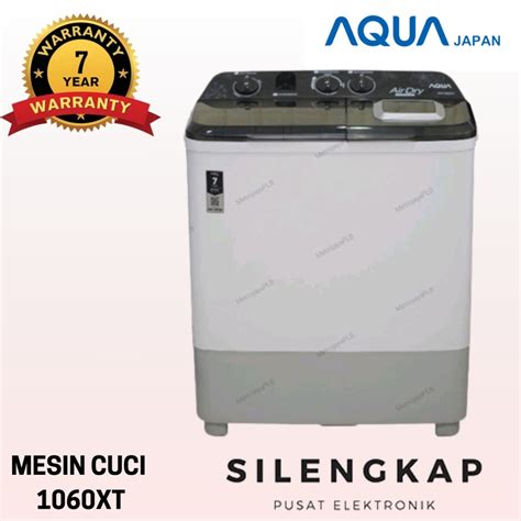 Jual Mesin Cuci 2 Tabung AQUA QW 1060XT 10kg Shopee Indonesia