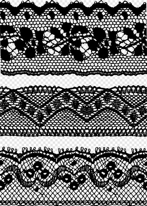 Fondos de encaje negro, png | PNGWing