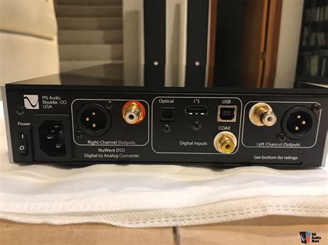 Ps Audio Nuwave DSD Dac Reduced Photo 2949464 US Audio Mart