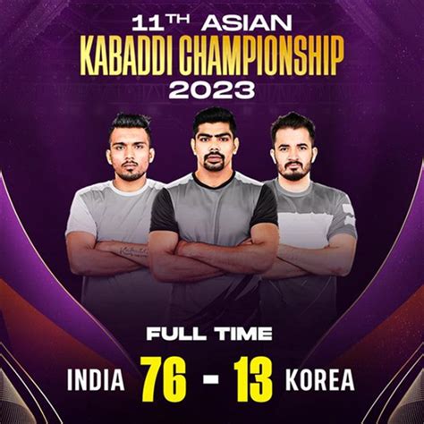 Asian Kabaddi C Ship India Begin Title Defence With Two Consecutive Wins