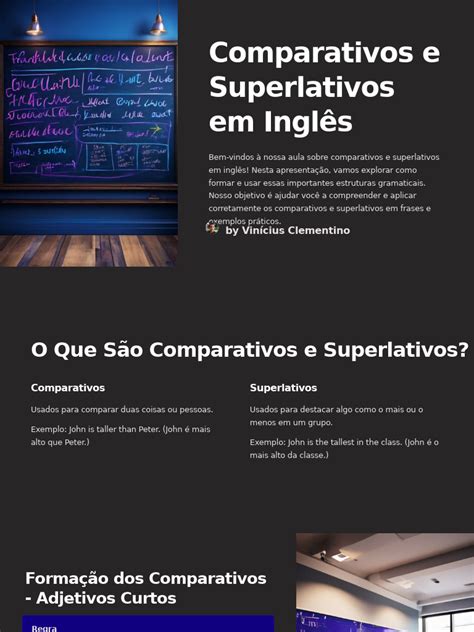 Comparativos E Superlativos Em Ingles Pdf