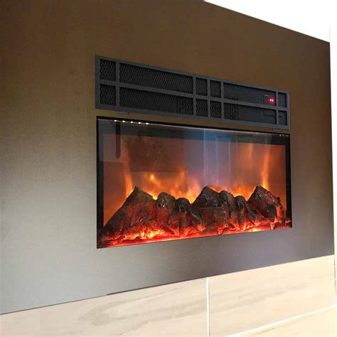 True Flame electric fireplace insert by Y Decor. 24" with front ...