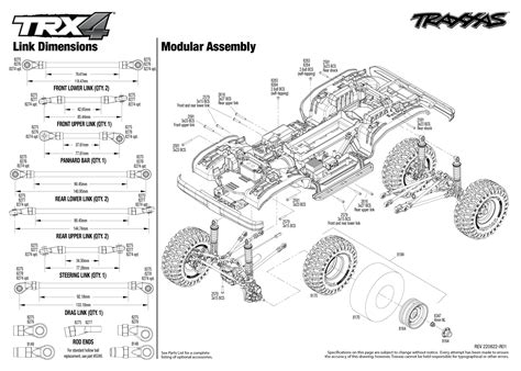 Exploded View Traxxas Trx 4 Chevrolet K10 1979 Modular Assembly Astra