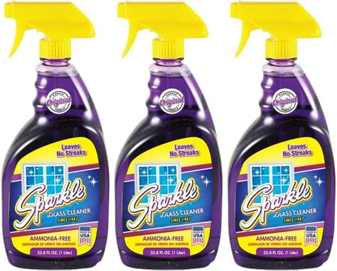 Sparkle A J Funk And Co 20515 Commercial Glass Cleaner Original Purple Formula 338