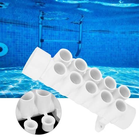 Collecteur De Plomberie D Eau Spa Tub PVC Eau Pipe 10 Port HUA