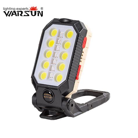 Warsun Car Accessories LED Portable Work Light Rechargeable Working