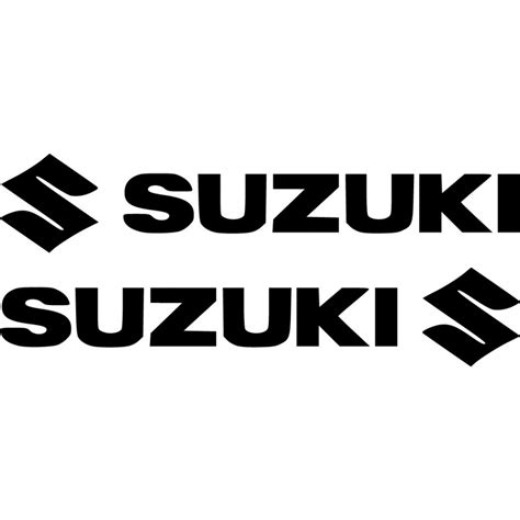Suzuki Logo Die Cut Style 3 Stickers Decals Decalshouse