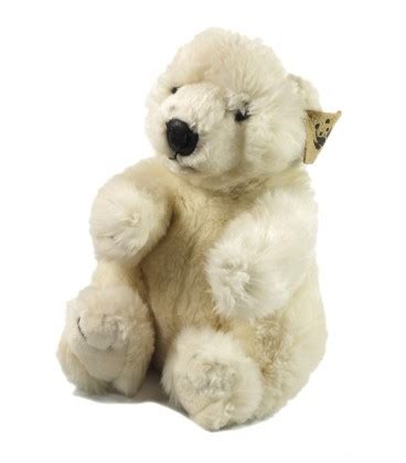 Doudou Peluche Ours Blanc Wwf Anna Club Plush Cm