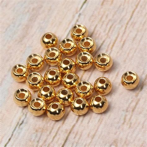 Argent 2 8mm Perles En Alliage De Tungstène Fendu 25 Pièces Joli