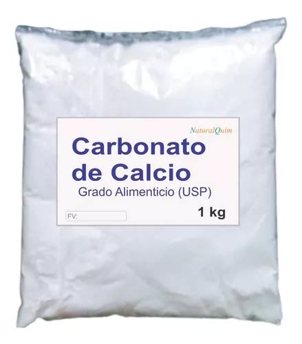 Carbonato De Calcio X 1 Kg Usp Kg a 22338 Cuotas sin interés