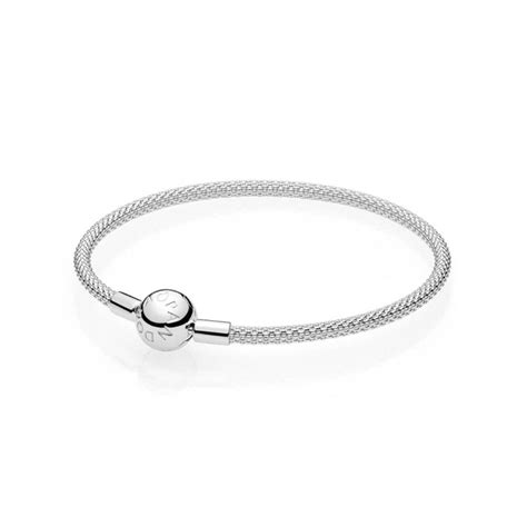 Pulsera Flexible cierre Corazón Grande de Pandora Moments Perenne