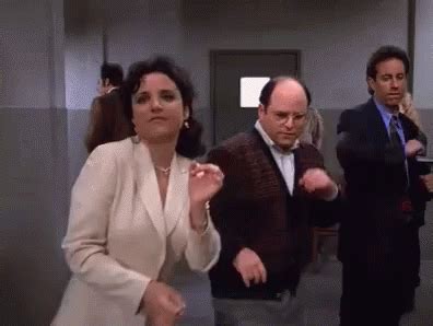 Dancing - Seinfeld GIF - Seinfeld Jerry George - Discover & Share GIFs