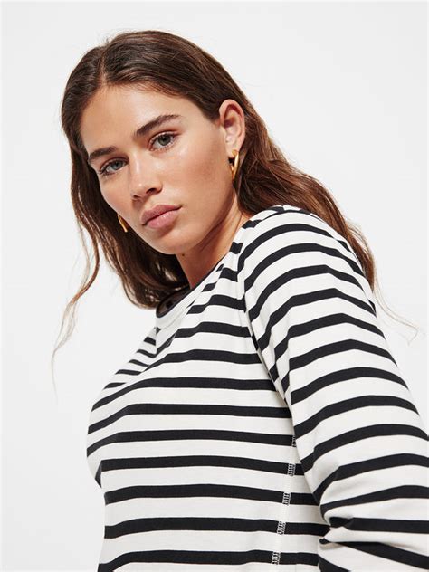 The Long Sleeve Stripe T Shirt Commonry