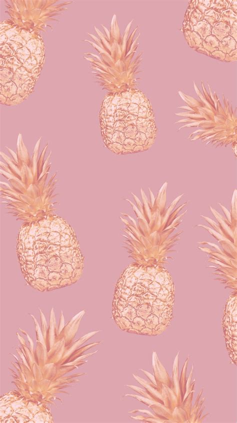 Kawaii Cute Pineapple Wallpapers Wallpaper Cave