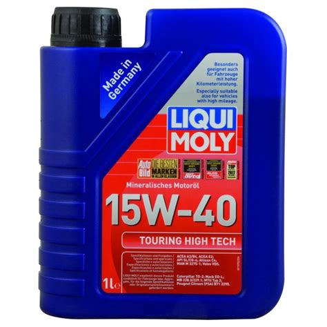 Liqui Moly W Touring High Tech L Chamberlain