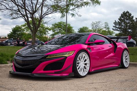 Pink Acura NSX At Drip Drop Exotics Car Show BenLevy Nsx Acura