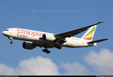 ET ARJ Ethiopian Airlines Boeing 777 F60 Photo By Charlie Chang ID