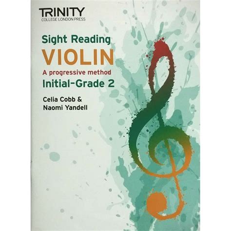 Trinity Violin Sight Reading 2020 Initial Grade 2 Free Shipping