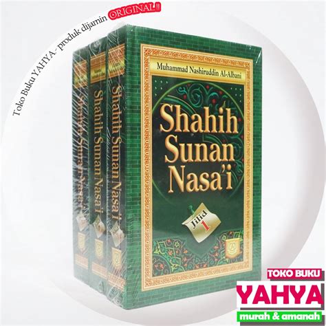 Jual SET 3 Buku Shahih Sunan Nasai JILID 1 2 3 SET Lengkap Pustaka