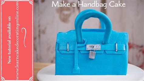 How To Make A Handbag Cake With Jessica Pedemont YouTube