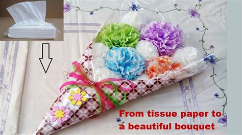 How To Make A Tissue Paper Flower Bouquet | Best Flower Site