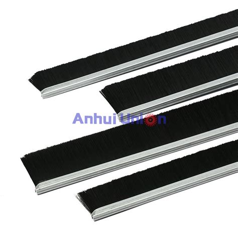 Metal Channel Strip Brushes Flexible Strip Brushes Curved Strip Brushes