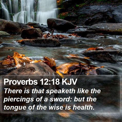 Proverbs 1218 Kjv Bible Verse Images