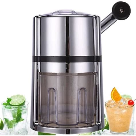 Machine Glace Pil E Portable Broyeur Glace Inox Rasoir Manuel