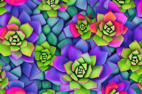 Succulents Background Graphic by Craftable · Creative Fabrica