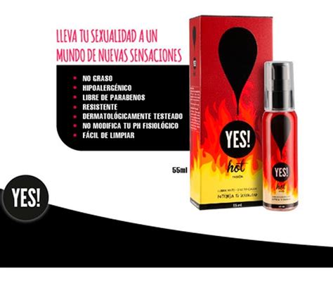 Lubricante Intimo Yes Efecto Calor Hot Pasion Cuotas sin interés