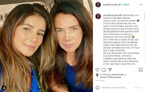 Paula Fernandes Faz Rara Apari O A M E E Semelhan A Impressiona