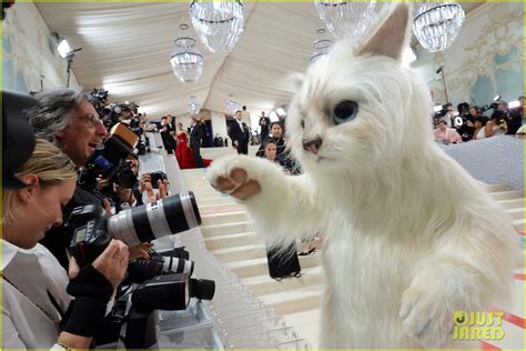 Jared Leto Dress Up As Karl Lagerfelds Beloved Cat Choupette For Met