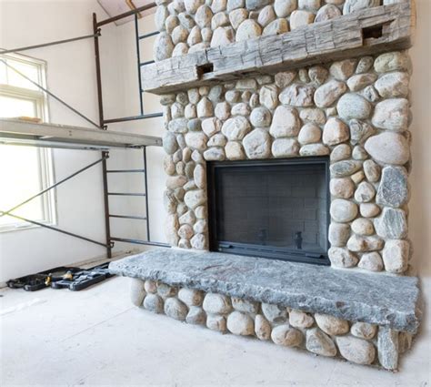 River Rock Fireplace Designs | Home Design Ideas