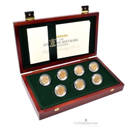 Details About The Gold Sovereign Mintmark Collection 7 Sovereigns Coins