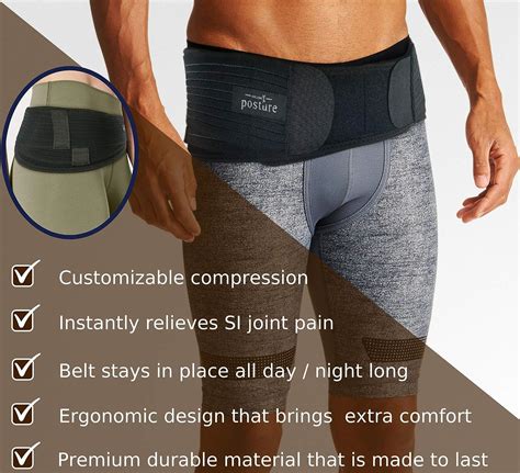 Vriksasana Si Belt For Men And Women Sciatica Relief For Back Leg