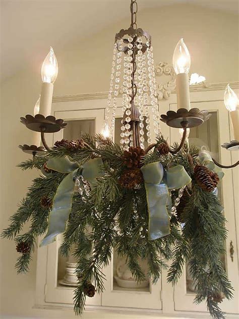 Christmas Decorated Chandeliers Artofit