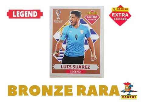 Figurinha Luis Suarez Bronze Legend Rara Copa Do Mundo 2022 Mebuscar