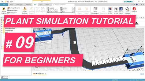 Tecnomatix Plant Simulation Tutorial How To Animate Parts In D