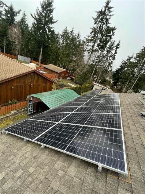 855kw Solar Panel Installation In Black Creek Bc Shift