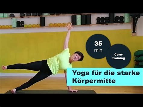 Yoga für Körpermitte bleib stark YouTube