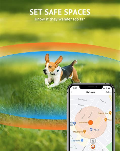 Laview G Lte Gps Tracker Para Perros Y Mascotas Carga Inal Mbrica Con