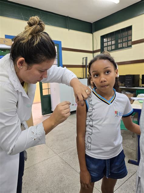 Barra Mansa Realiza Dia D Da Vacinação Da Influenza Nas Escolas