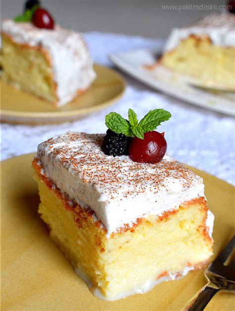 Easy Tres Leches Cake Recipe Palate S Desire