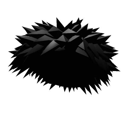 Spiky Black Hair Roblox Item Rolimon S