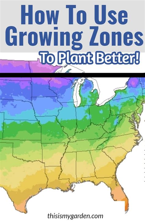 Understanding Your Growing Zone How To Plant Smarter And Better Growing Zones Map Plant