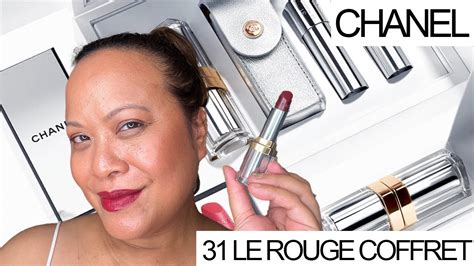 Chanel 31 Le Rouge Coffret Rouge Croisiere Rouge Premier Rouge 2 55