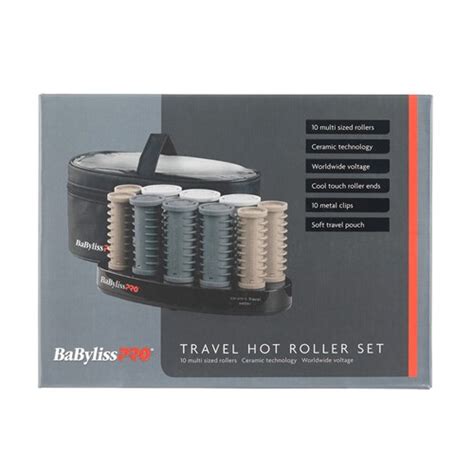 BaBylissPRO Travel Hot Roller Set Pc Salon Saver